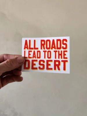Sticker - All Roads Lead