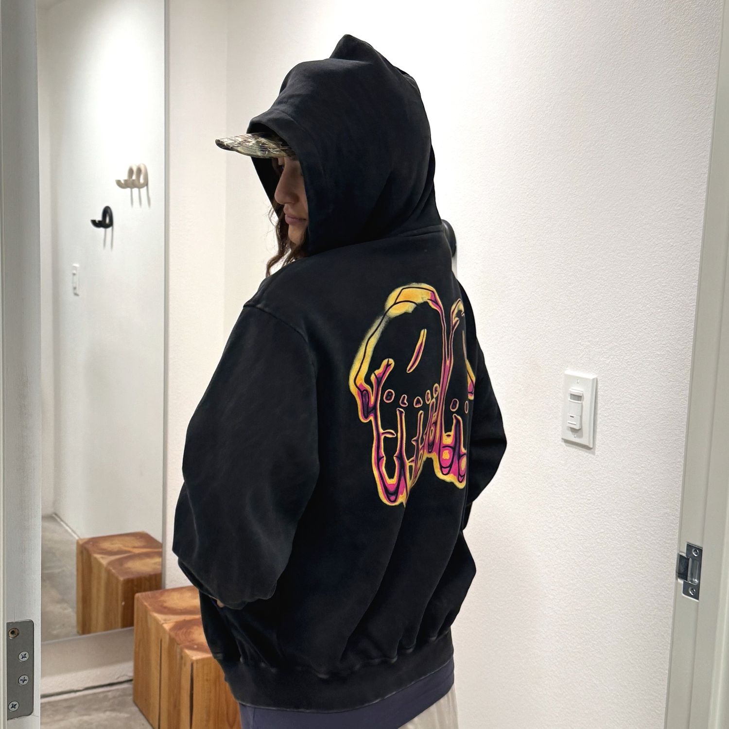 Thermal Hands Zip-ups (vintage black)