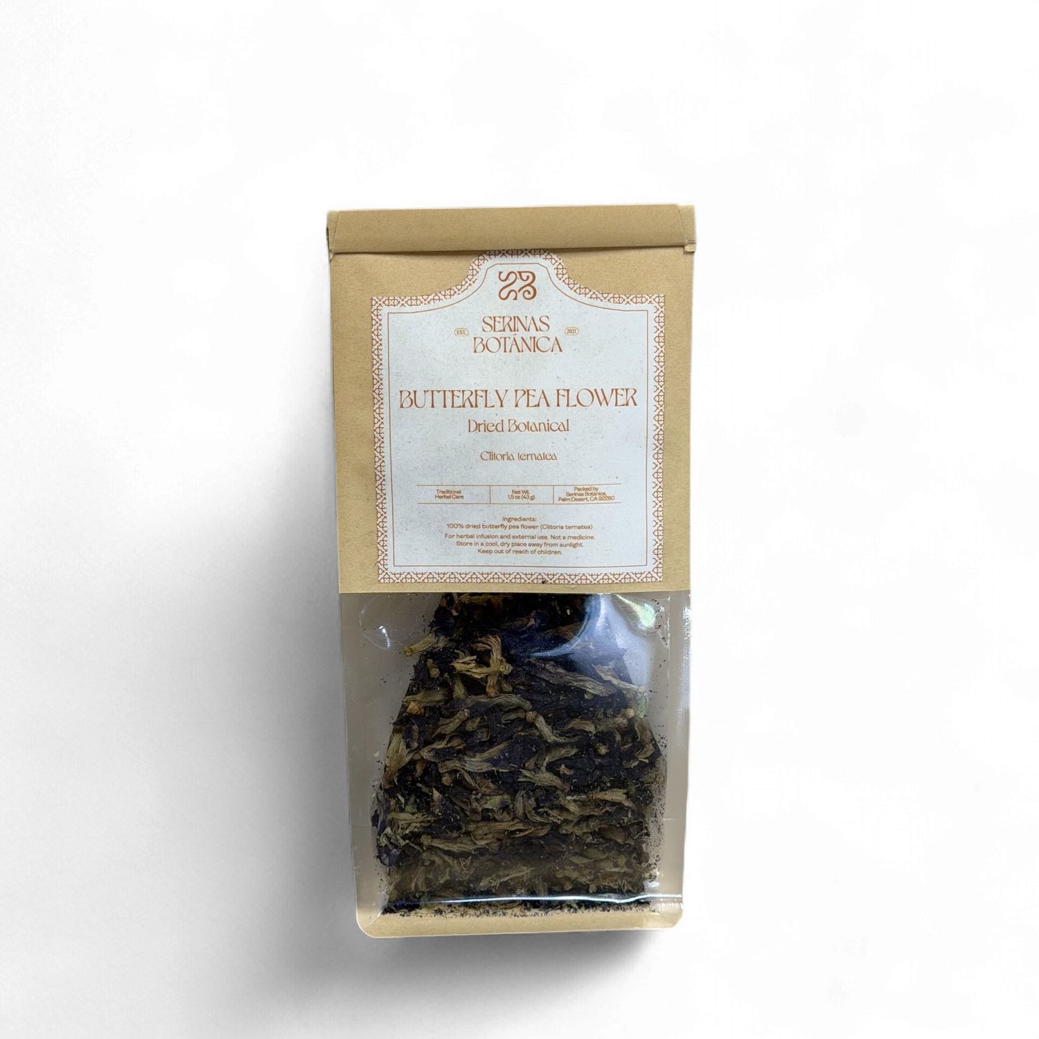 Butterfly Pea Flower - Dried Botanical