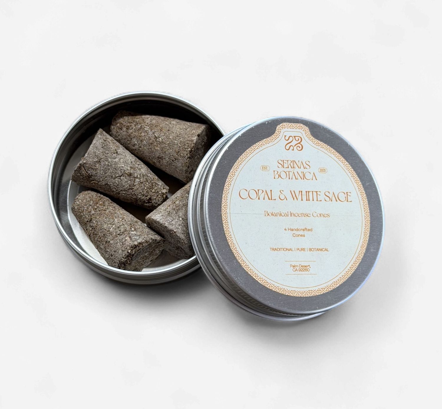 Copal &amp; White Sage Incense Cones