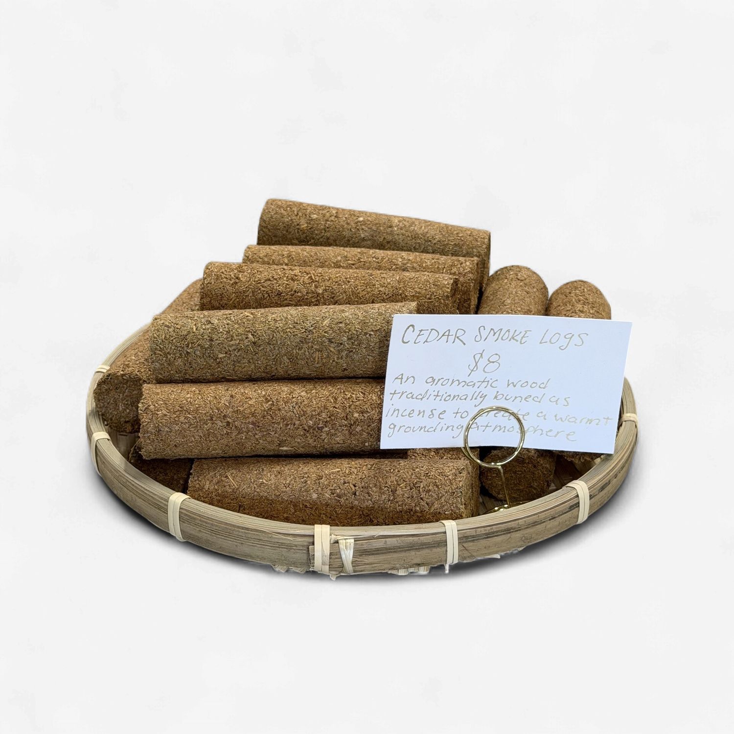 Cedar Smoke Log