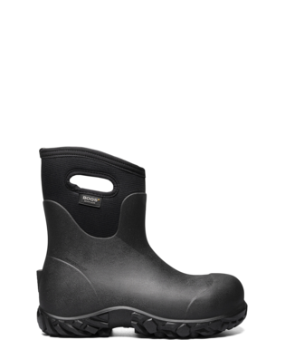 WORKMAN MID SOFT TOE, Colour: 001BLACK, Size: 10