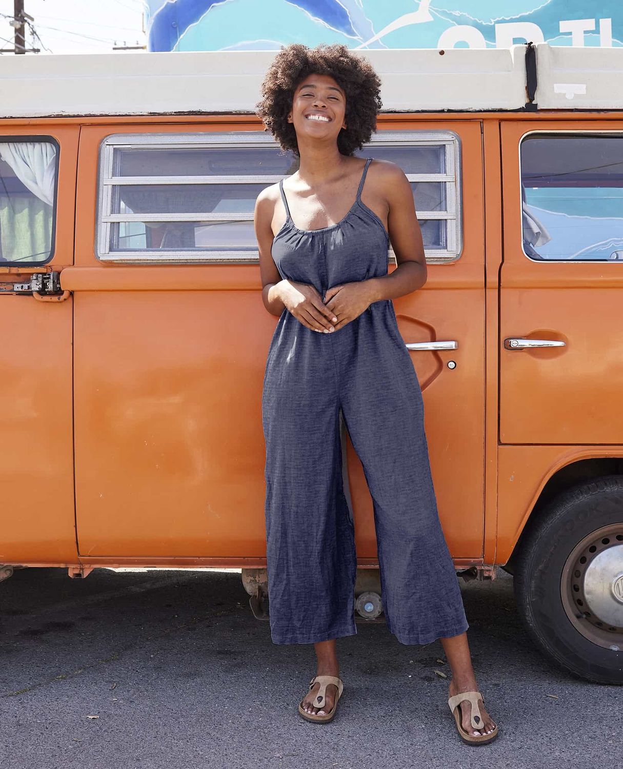 Taj Hemp Strappy Jumpsuit