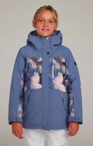 GIRLS&#39; ROXY DAWNRAE PARKA, Colour: wild wind, Season: fall 2024, Size: L