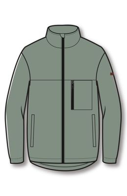 SOLID SHERPA BONDED ALABAMA JACKET