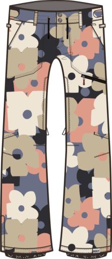 NADIA PRINTED PT, Colour: BQY5, Season: FALL 2024, Size: S