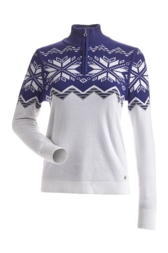 snowflake, Colour: white/navy, Season: 24, Size: S