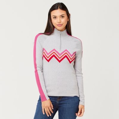 Dryas Zip Neck Silver