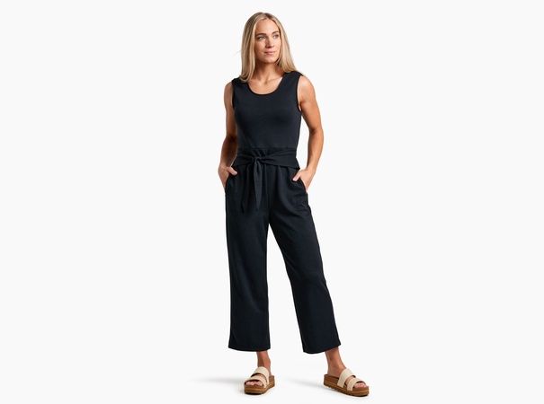 4055 Ella Jumpsuit, Colour: BK-Black, Size: XS