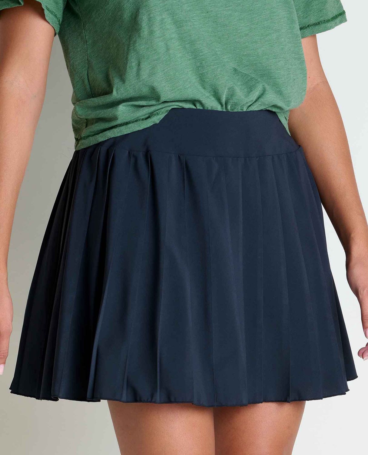T1842304 Sunkissed Pleated Skort, Colour: 100 Black, Size: XS