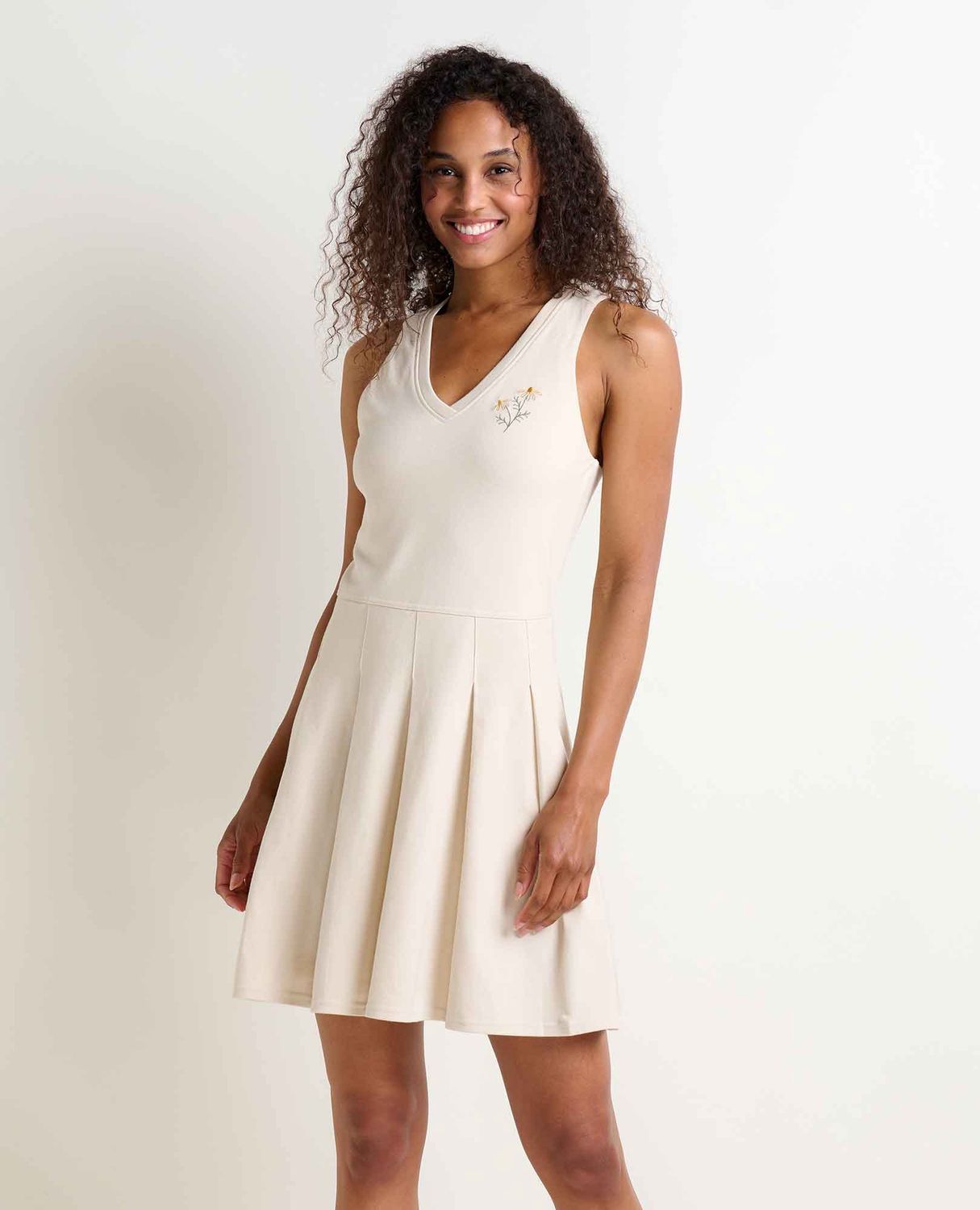 T1000036 Yerba SL Skort Dress, Colour: 125 Salt Embroidery, Size: S