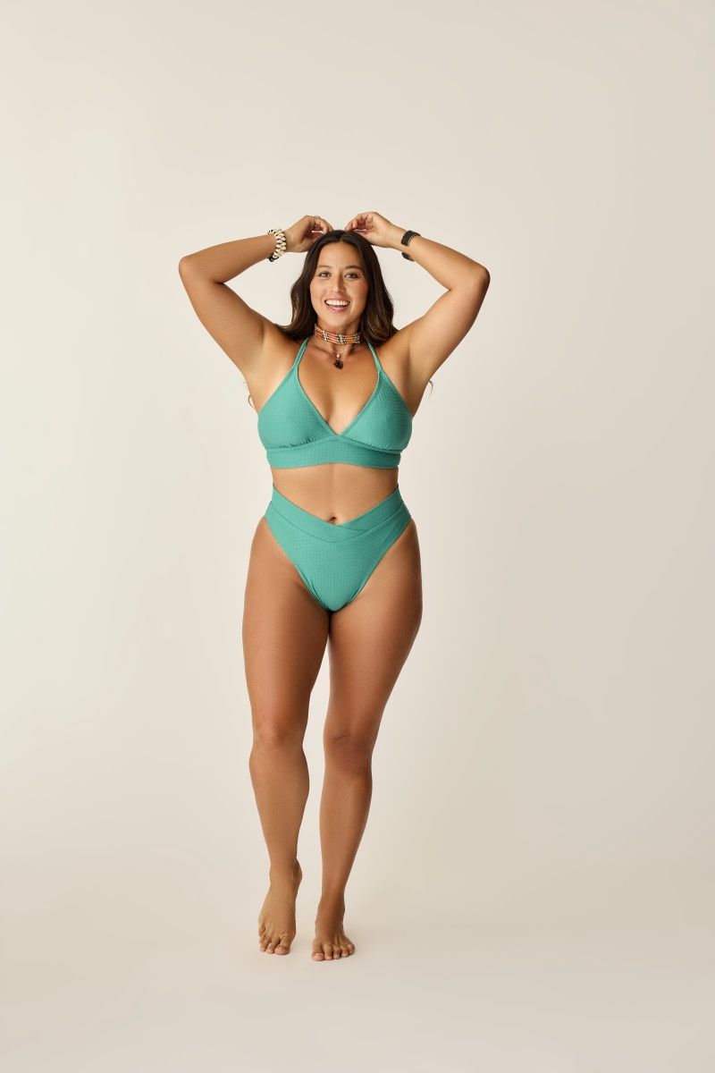 BBVB85 Mae Texture Bottom, Colour: 325 Jade Texture, Size: S