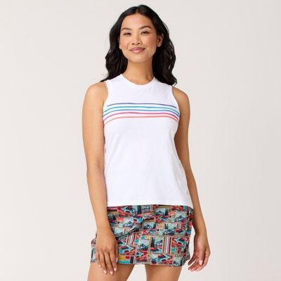 S25401 Cora Graphic Sleeveless Tank