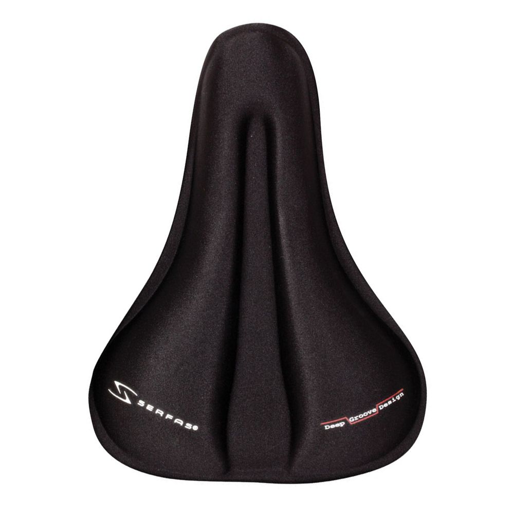 BMP-SP Medium Saddle Hybrid Pad - Lycra Cover, Colour: Black, Size: Medium – 247x182mm