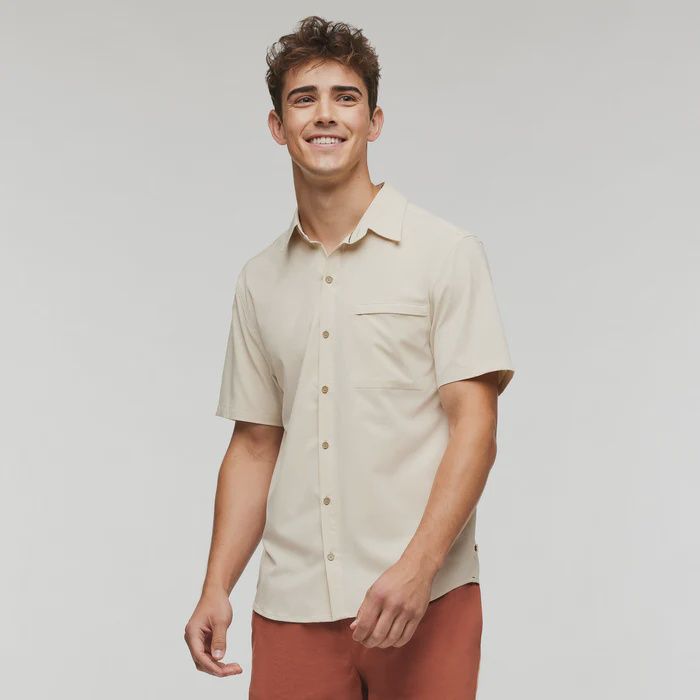 M&#39;s Cambio Button Up Shirt, Colour: Cream, Size: M