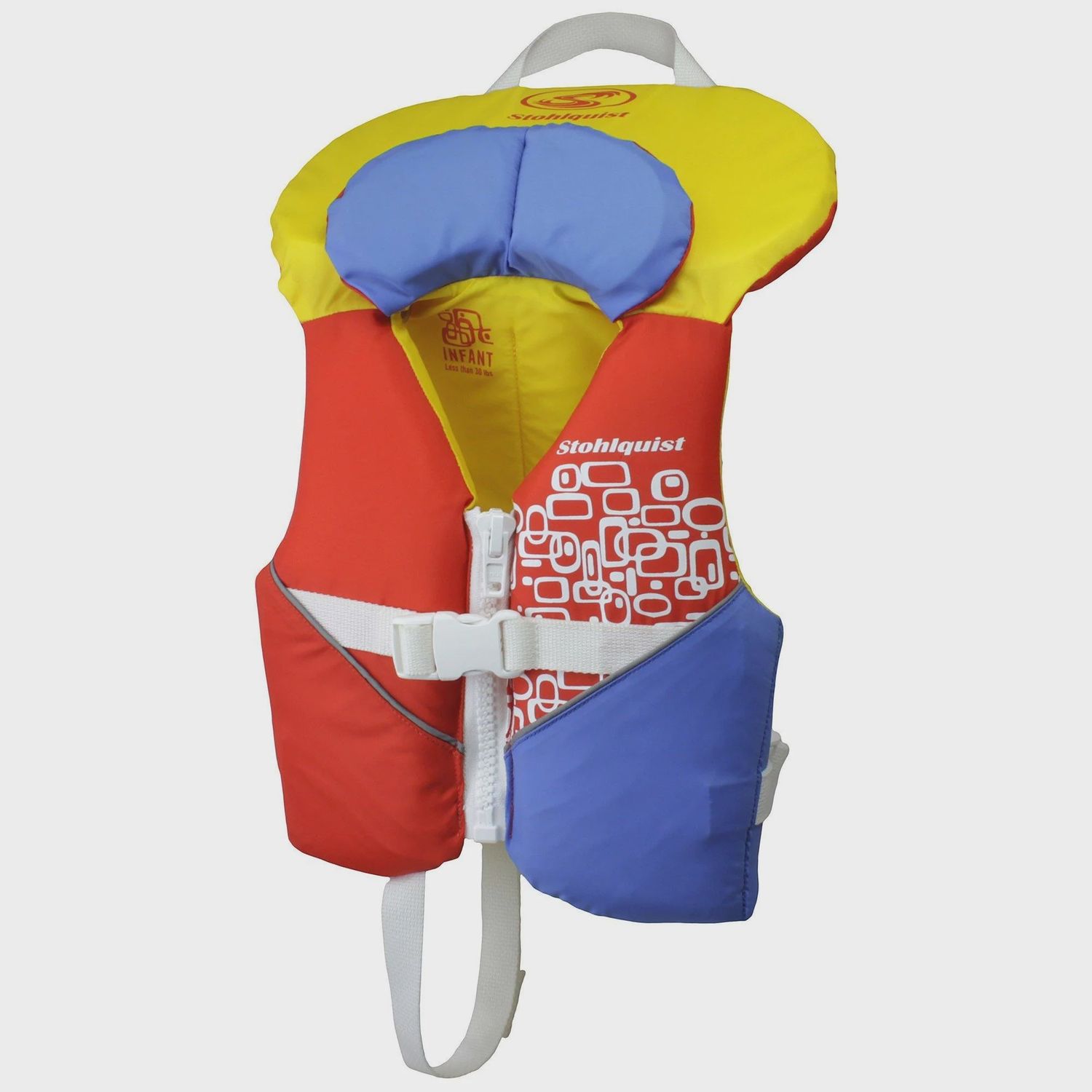 INFANT PFD, Colour: Orange-Yellow, Size: Infant