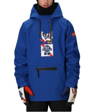 M3WNCS110 Men&#39;s Waterproof Hoody - PBR, Colour: PBR Blue, Size: S