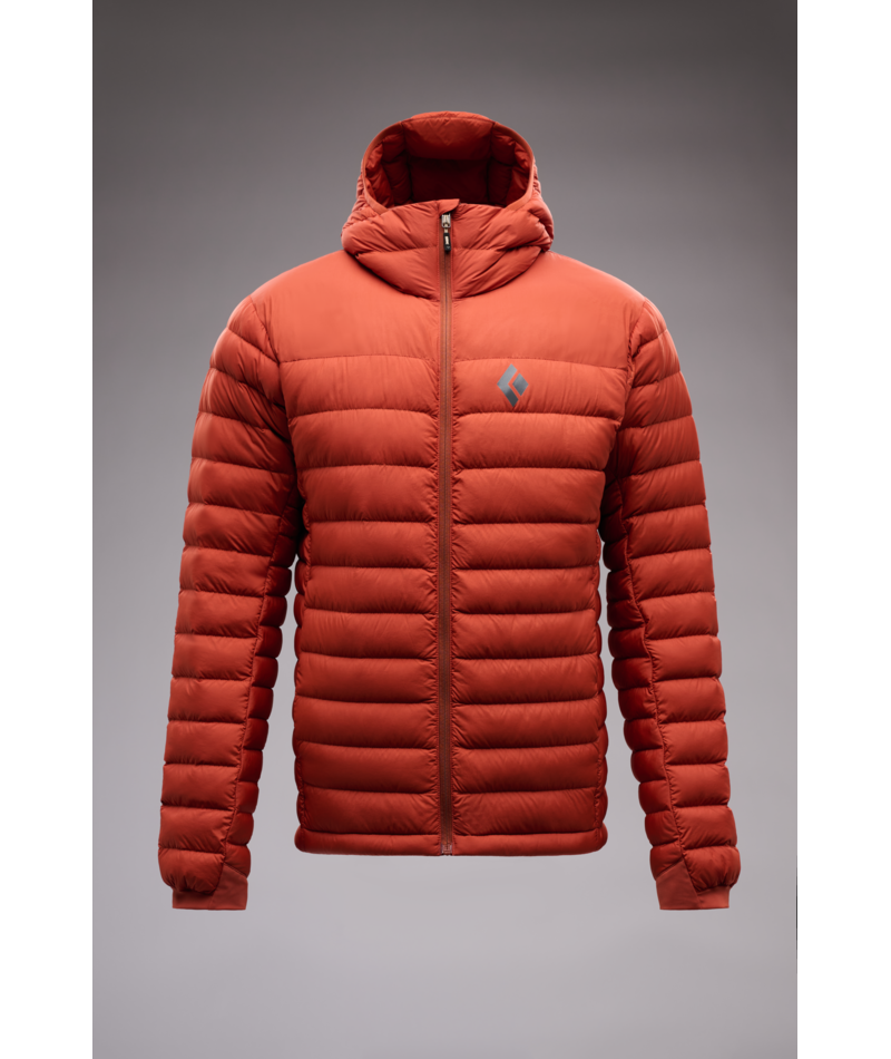 AP744094 Men&#39;s Access Down 2.0 Hoody, Colour: 6044 Burnt Sienna, Size: S