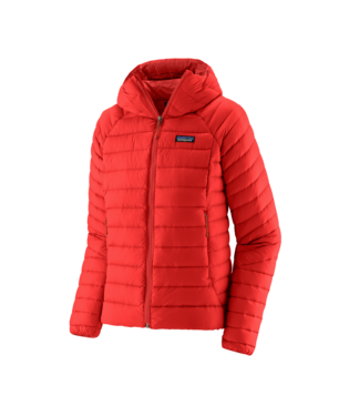 84712 W&#39;s Down Sweater Hoody, Colour: SZRD-Sizzle Red, Size: S