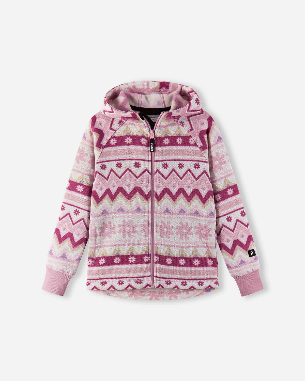 Northern Fleece Hoodie, Colour: 4506 Grey Pink, Size: 6Y