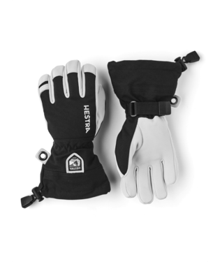 HELI JR SKI GLOVE, Colour: 100BLK, Size: 5
