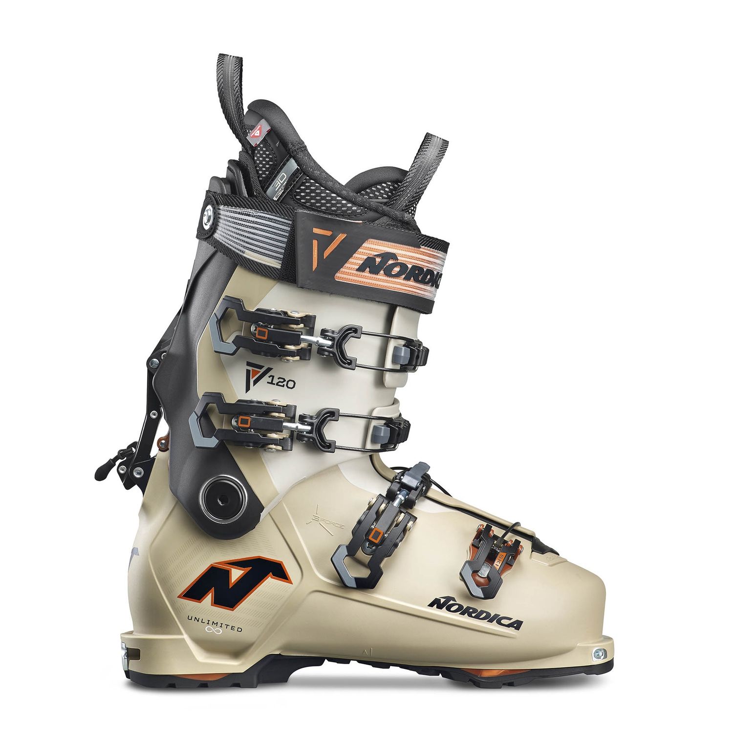Unlimited 120 DYN, Colour: Sand/Black/Copper, Size: 25.5, year: 2026