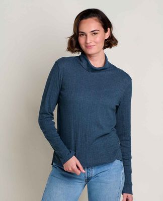 T1241410 Foothill Pointelle LS T-Neck