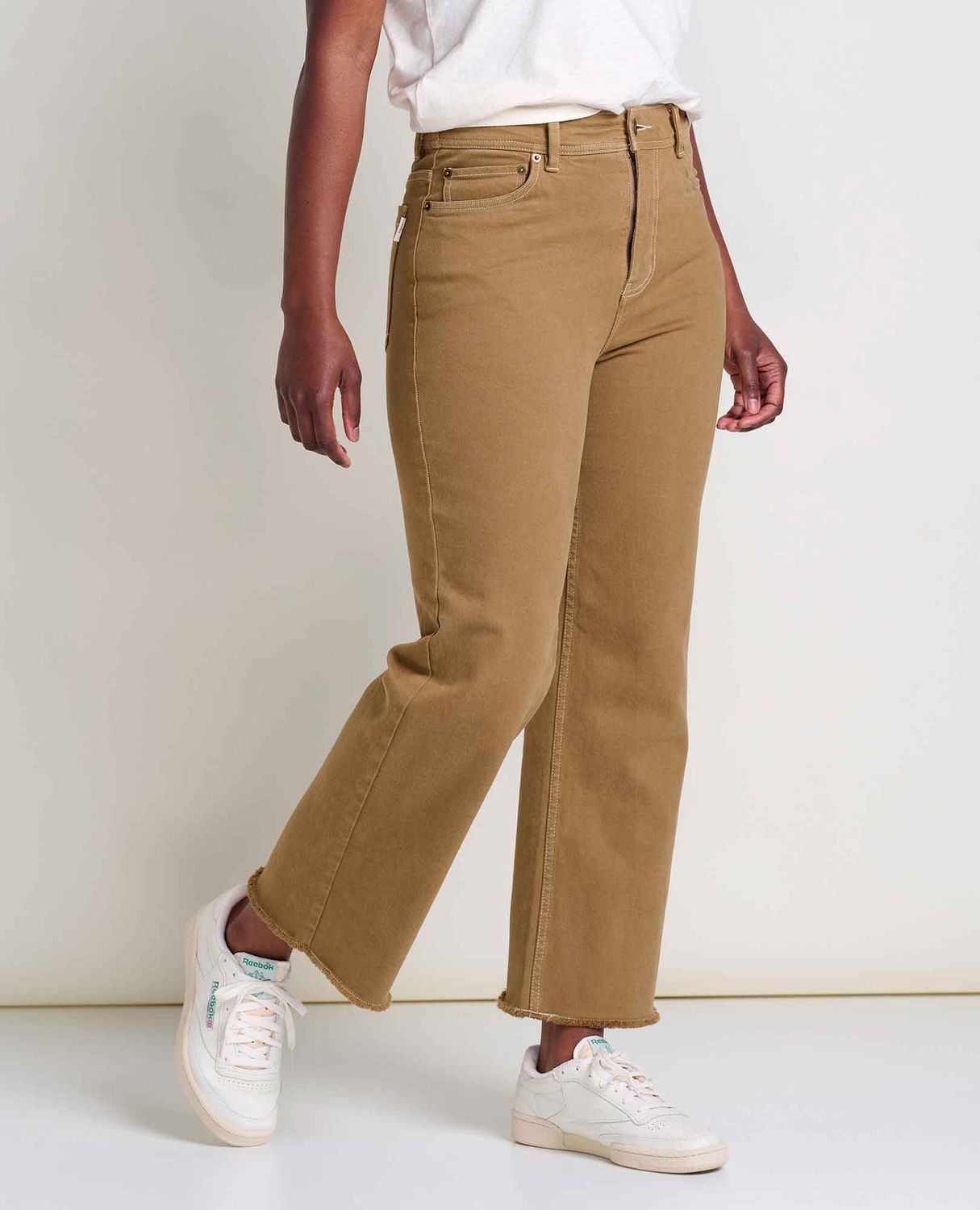 T1442302 W&#39;s Balsam Cut Off Pant, Colour: 201 Honey Brown, Size: 6