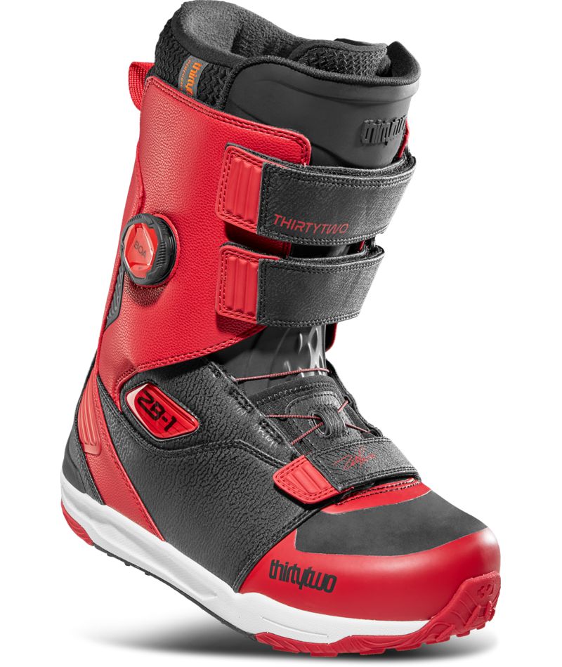 ZB-1 BOA, Colour: Black and Red, Size: 9