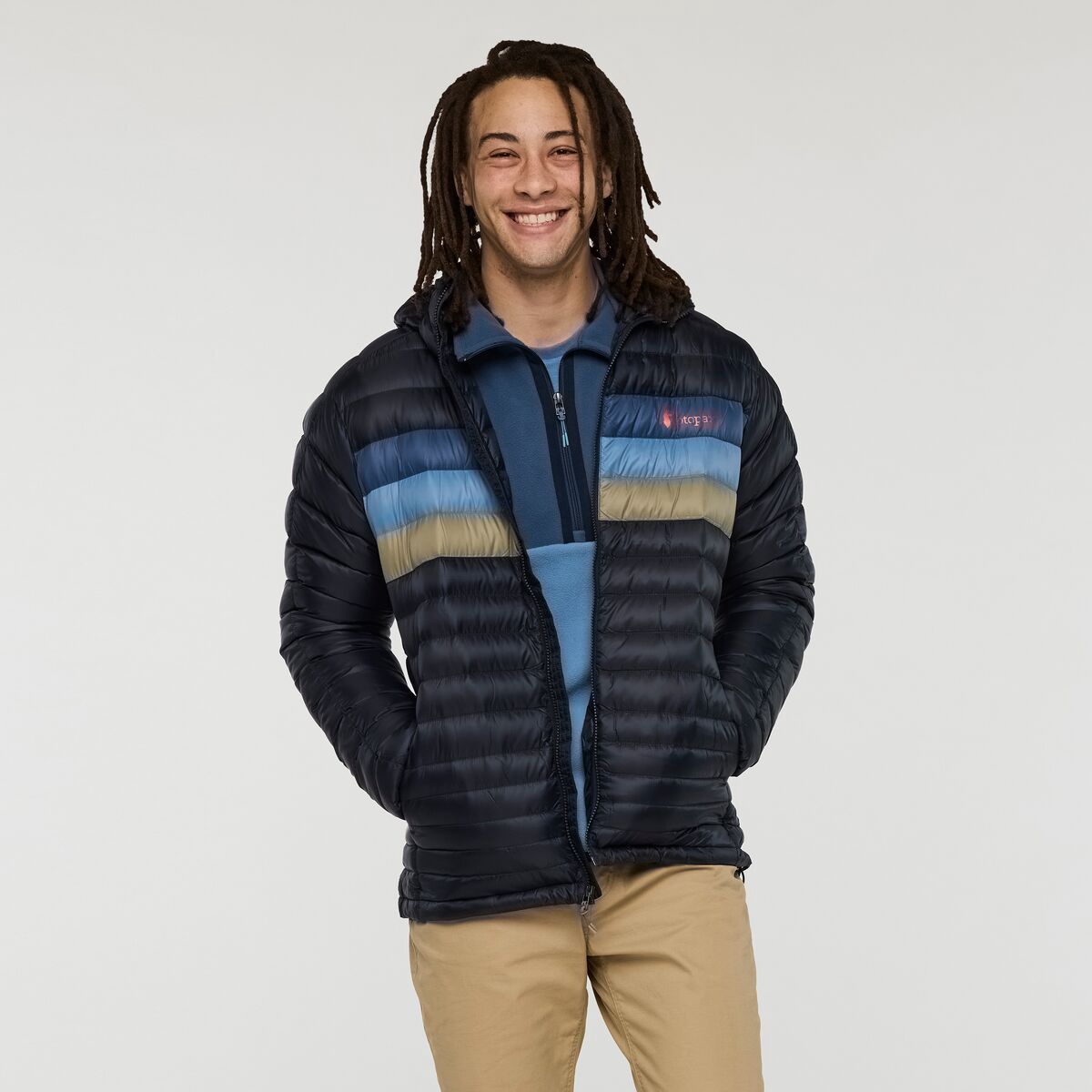 M&#39;s Fuego Down Hooded Jacket
