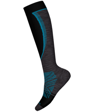 SW001862 W&#39;s Ski Targeted Cushion OTC Sock, Colour: 003 Charcoal, Size: L