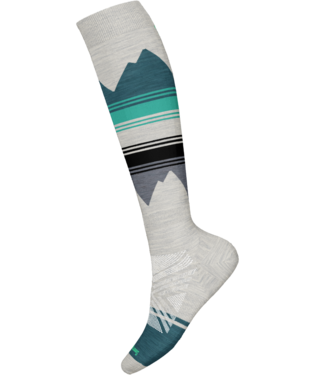 SW001863 W&#39;s Ski Targeted Cushion Pattern OTC Sock