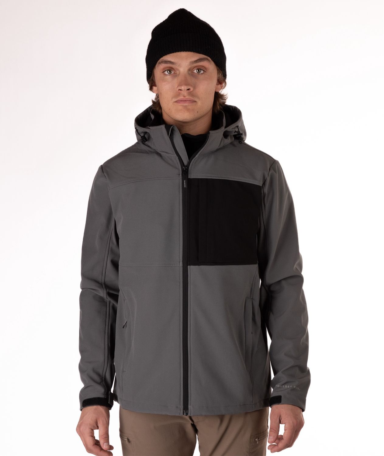 M's Vista Softshell Jacket, Colour: 27 Gray, Size: M