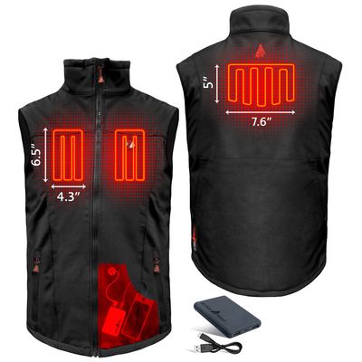 M's Heated Softshell Vest