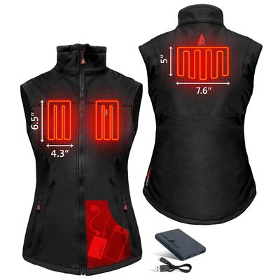 W's Heated Softshell Vest