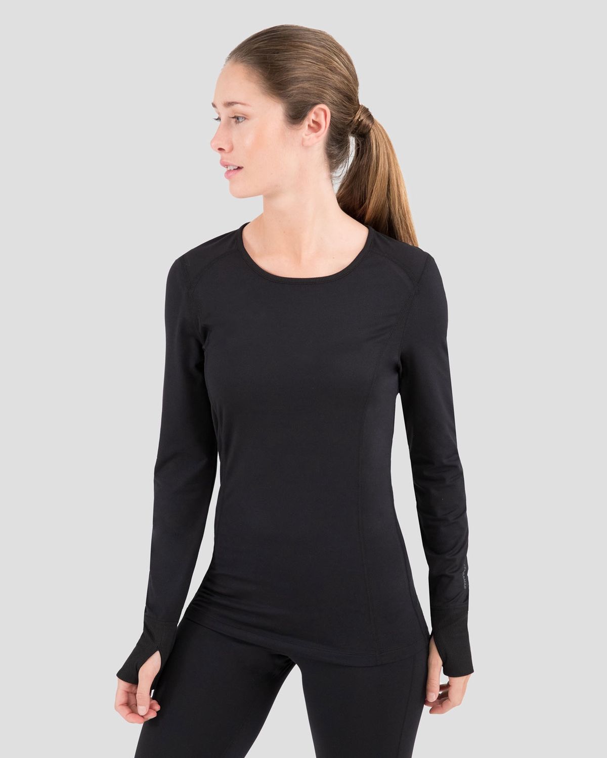 Women's Cloud Nine 2.0 Crew, Colour: 010 Black, Size: XS