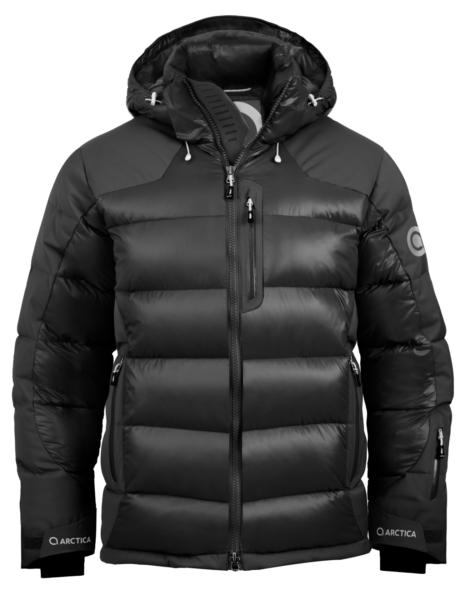 Men's Gate Master Down Jacket, Colour: Triple Black, Size: L