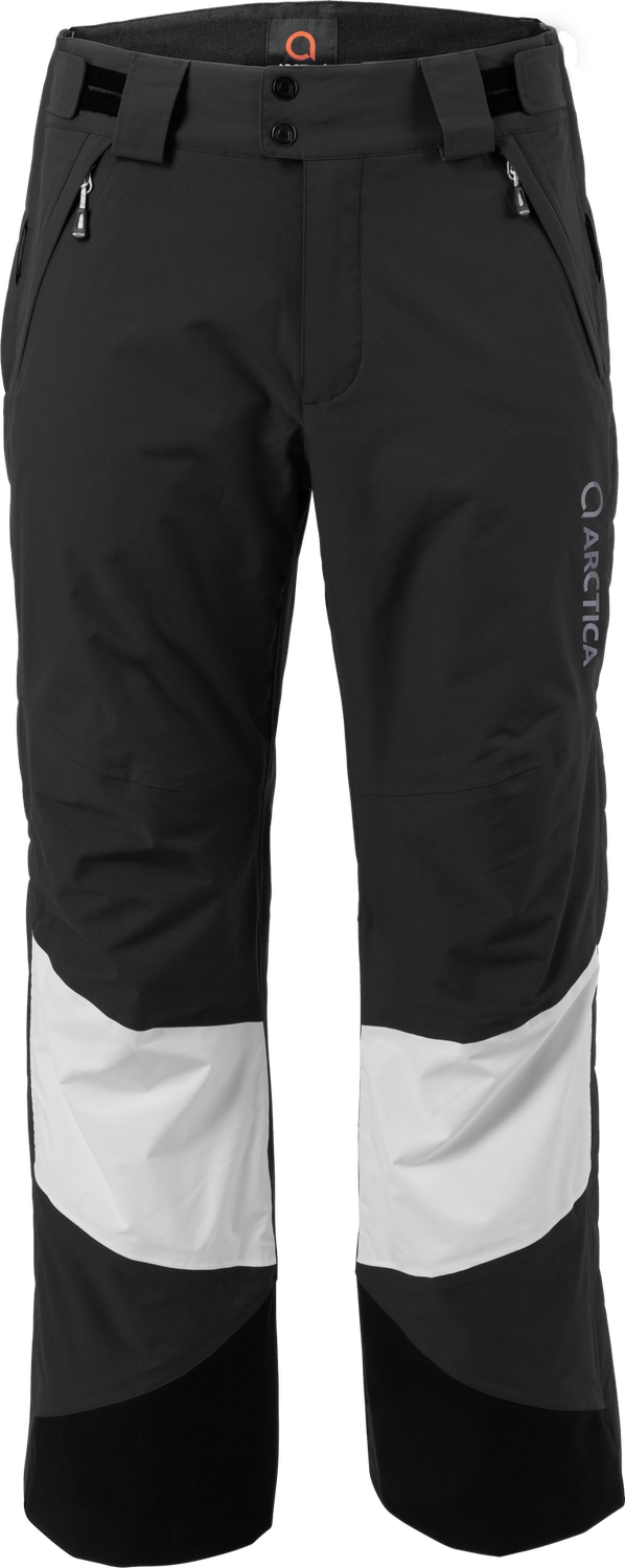 Adult Speed Demon Side Zip Pant, Colour: Black-Wht, Size: S