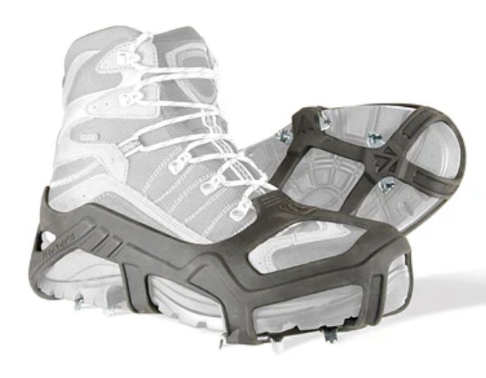 Apex Ice Cleats, Colour: Black, Size: XXL