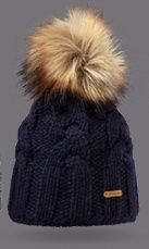 DESNA Faux Fur POM BEANIE