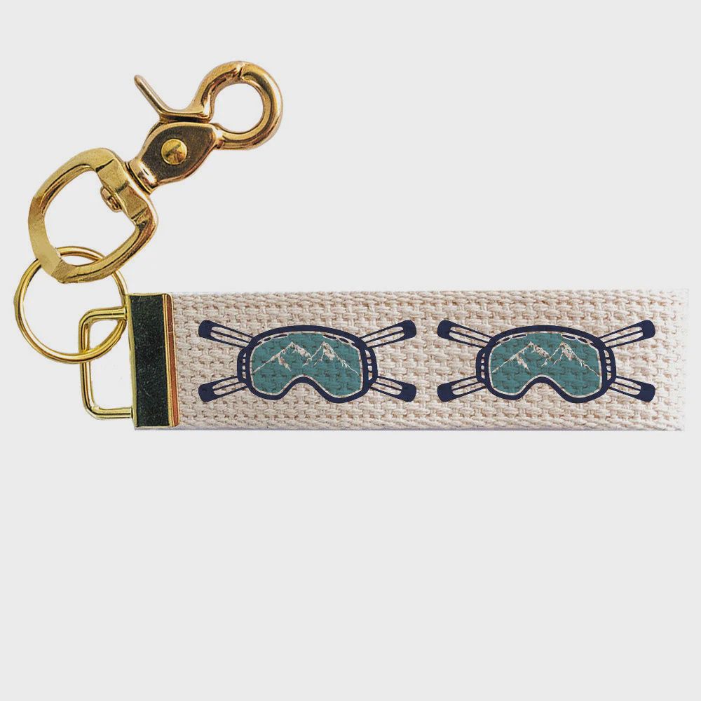 Ski Goggle Keychain