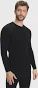 Men&#39;s Max Warm Long-Sleeve Shirt, Colour: 3000 Black, Size: XL