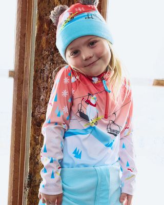 Girl&#39;s Reflect 1/2 Zip-T