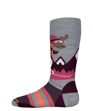 K Wintersport Full Cushion Mountain Moose Sock