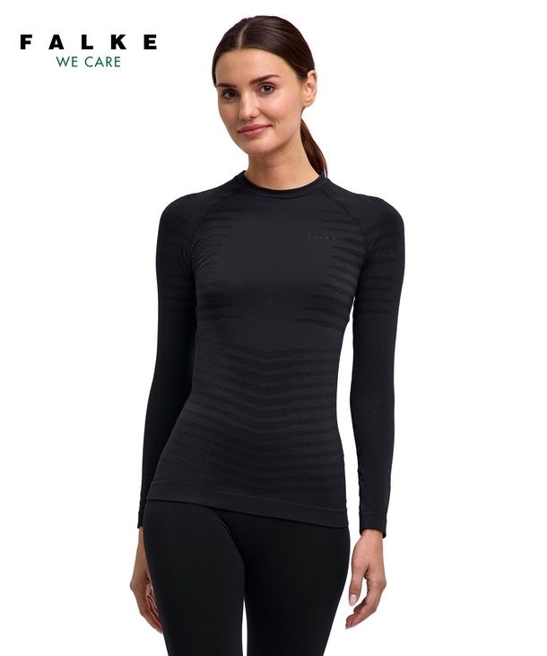 Women&#39;s Max Warm LS Top, Colour: 3000 Black, Size: S