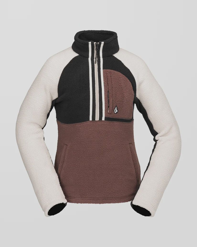 DEMI HALF ZIP, Colour: MAH, Size: S