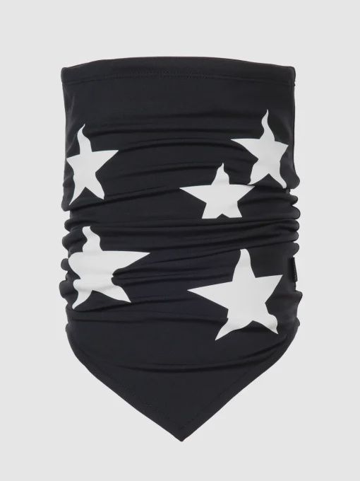 STARLIGHT Neckwarmer, Color: 9008 Black-White, Size: -