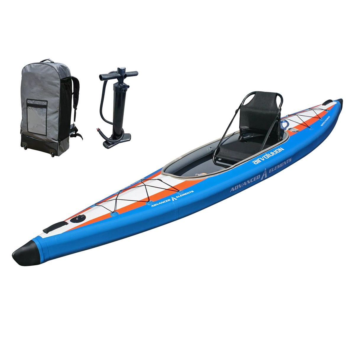 AirVolution™ Pro - Recreational Inflatable Kayak with Pump, Color: -, Size: 13'