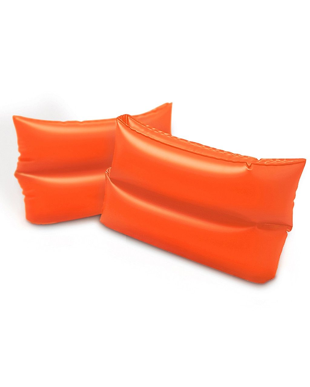 Large Inflatable Arm Band Floaties, Color: Orange, Size: -