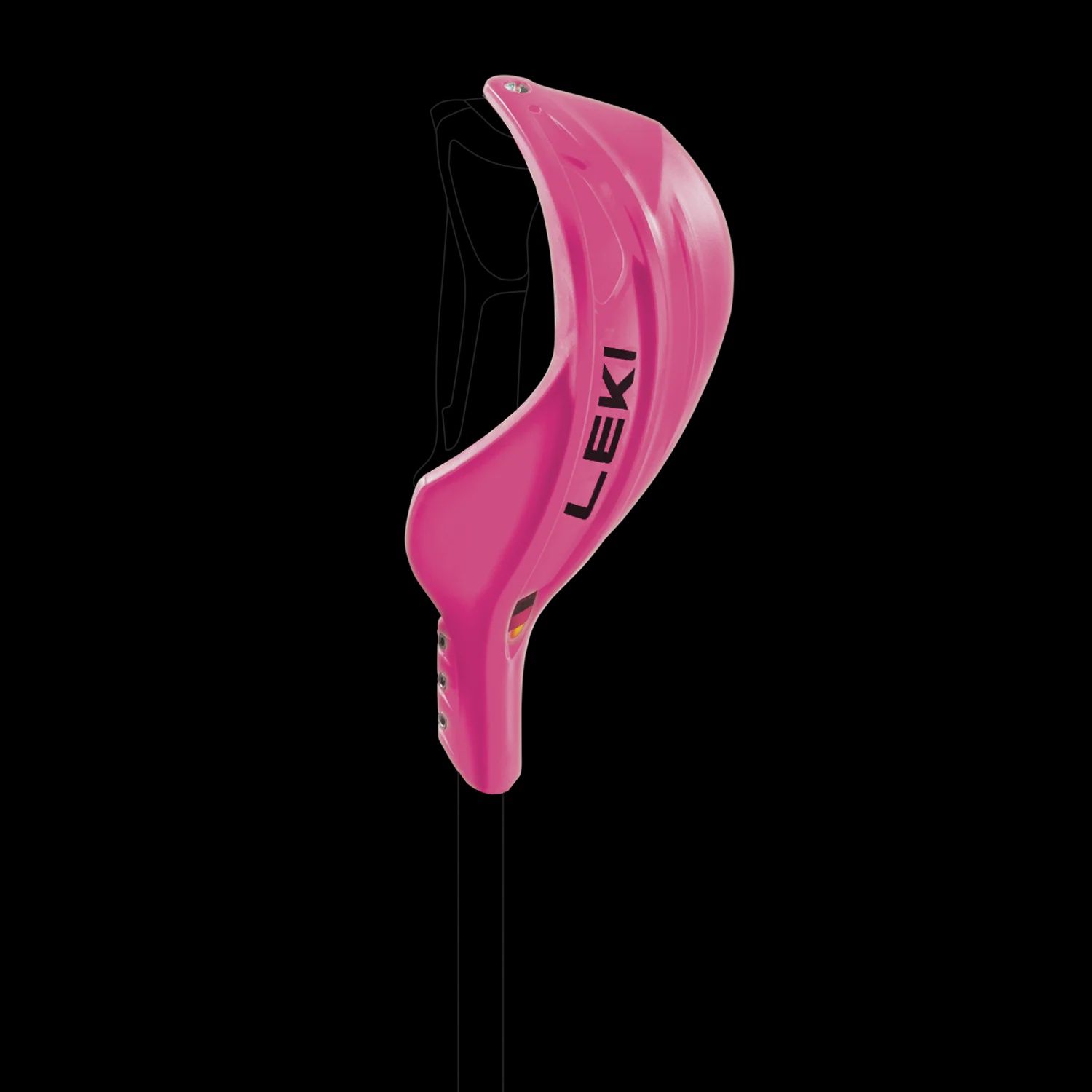 Closed Gate Guard WC, Colour: Pink, Size: One